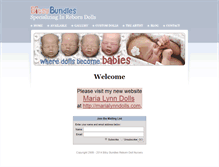 Tablet Screenshot of bitsybundles.com